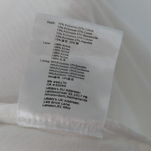 V. Chapman Jules Lace Wedding Dress Anthropologie Long Sleeve Size 16 NWT - Picture 4 of 5